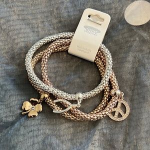 NWT Icon Collection : Lucky Charm Bracelet